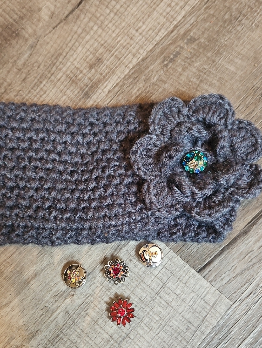Magnolia and Vine Knit Ear Warmer